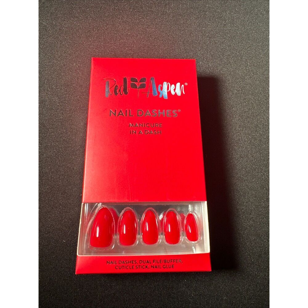 Red Aspen Nail Dashes - Tulips for Tamika - Manicure Set - NIB